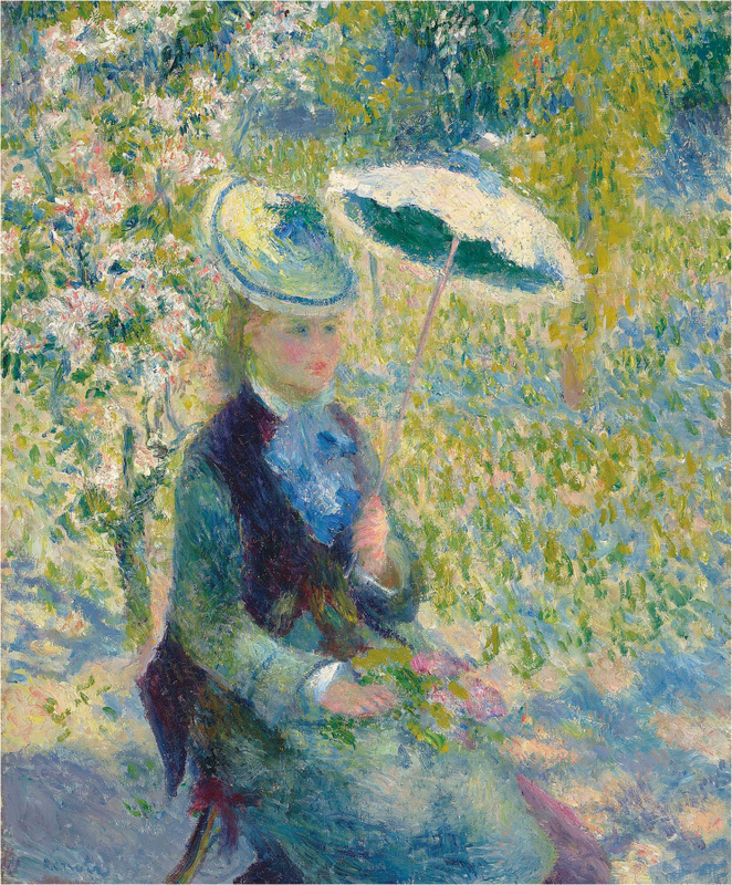 Pierre-Auguste Renoir - L’ombrelle [1878]