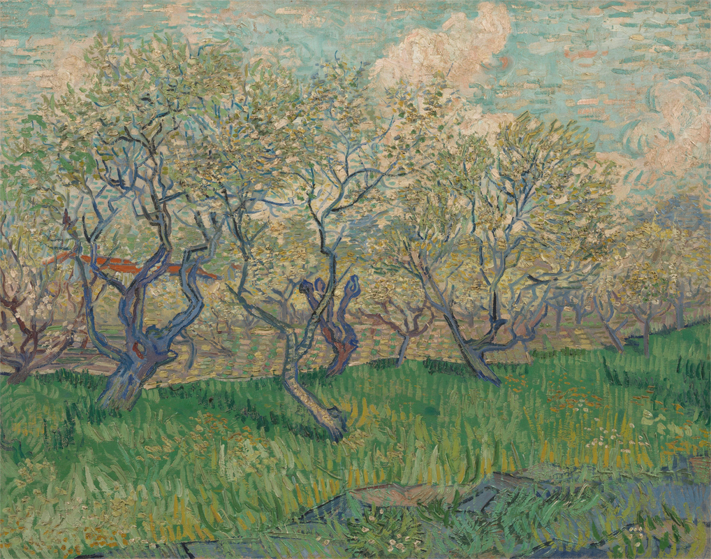 Vincent van Gogh - Orchard in Blossom 73.2 cm x 93.1 cm