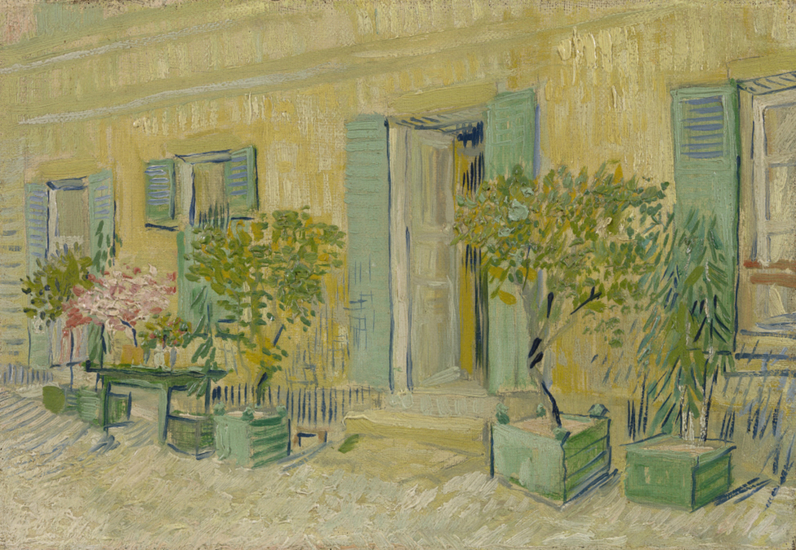 Vincent Van Gogh - Voor een restaurant te Asnières - Van Gogh Museum