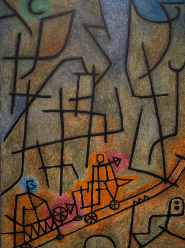 Paul Klee - Conquest of the Mountain