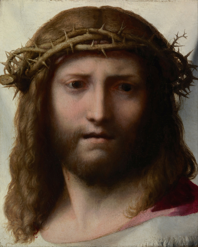 Correggio (Antonio Allegri) - Head of Christ