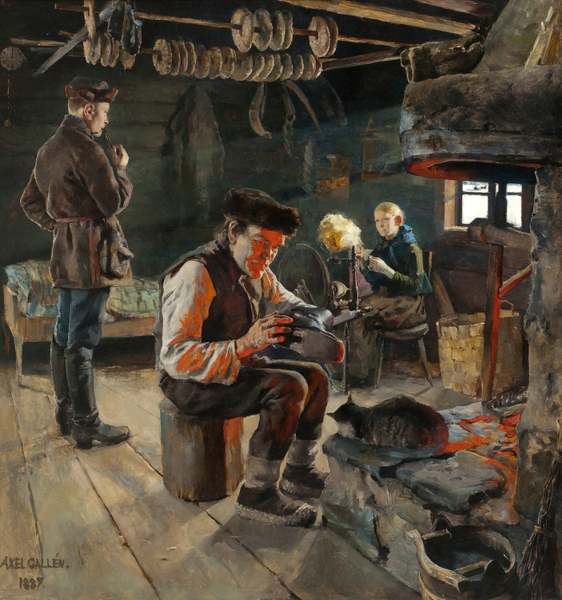 Akseli Gallen-Kallela (1865–1931) - Rustic life