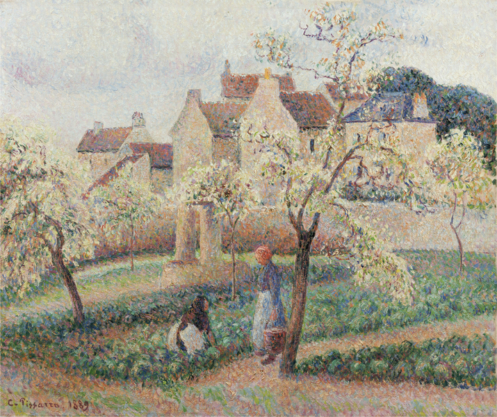 Camille Pissarro - Plum Trees in Blossom