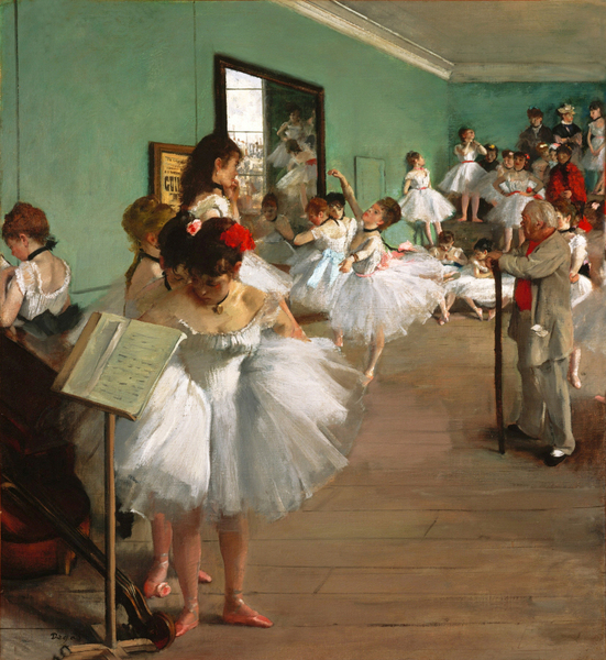 Edgar Degas - The Dance Class