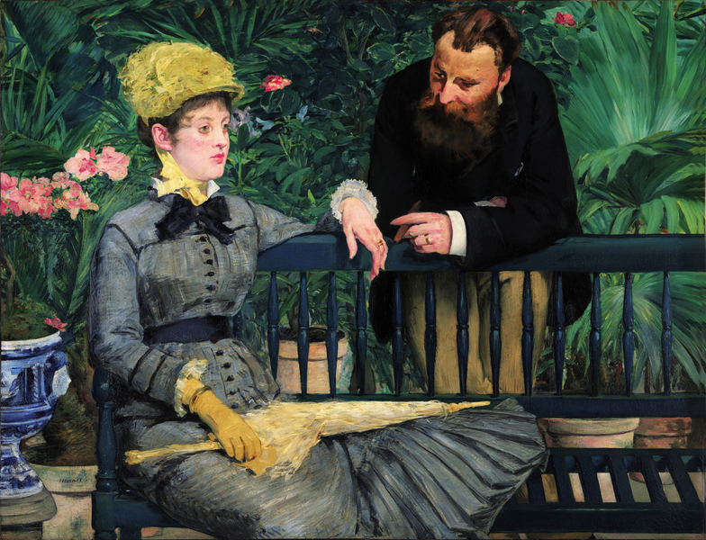 Edouard Manet - In the Conservatory