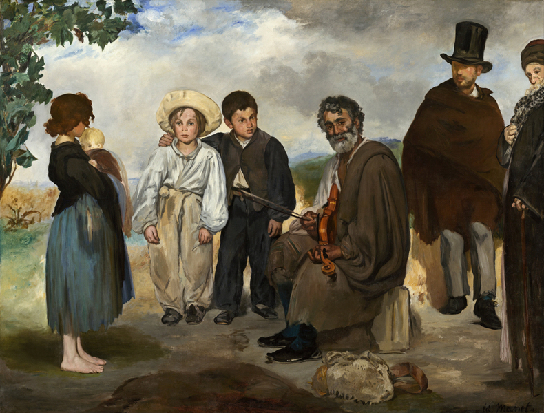 Edouard Manet - The Old Musician