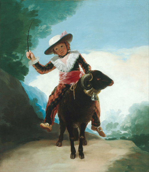 Francisco de Goya - Boy on a Ram