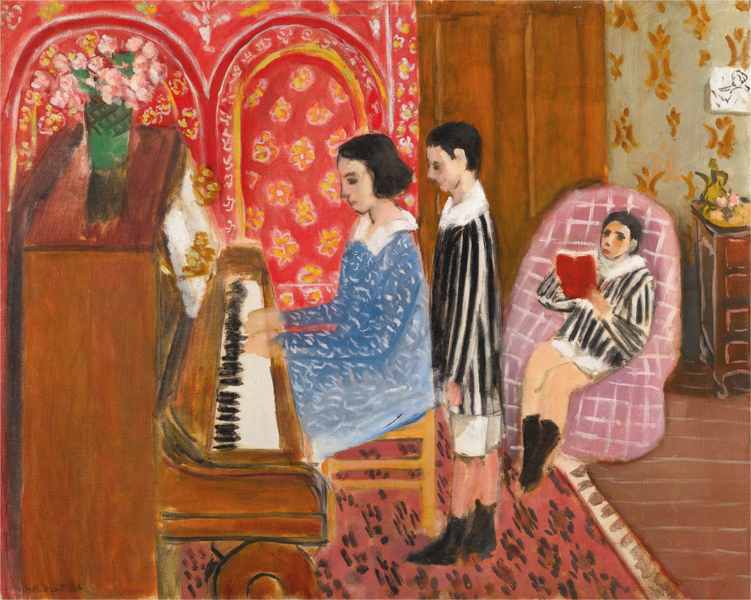 Henri Matisse - LA LEÇON DE PIANO