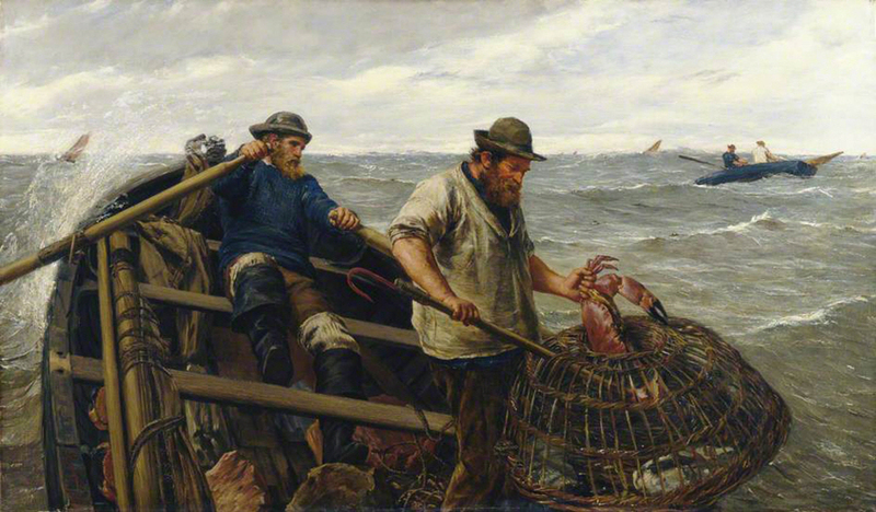 James Clarke Hook - Crabbers (1876)