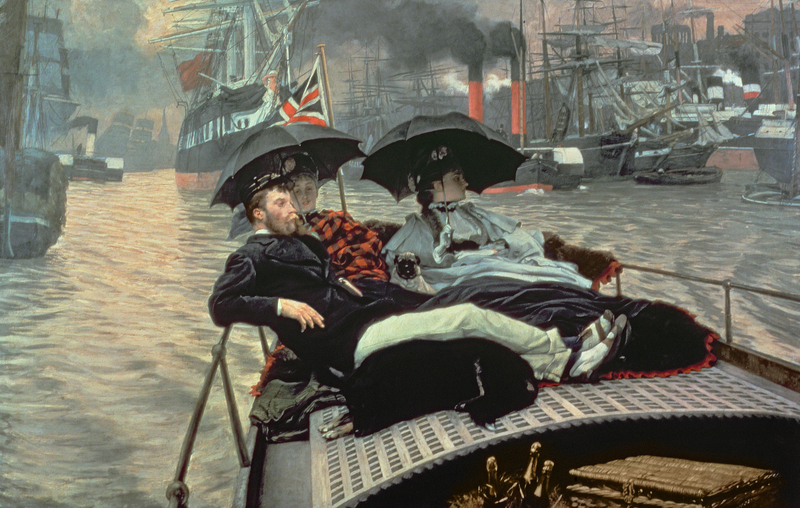 James Tissot - On The Thames