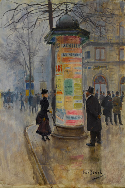 Jean Béraud - Parisian Street Scene 1849-1935