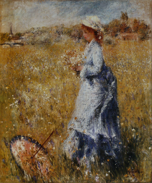 Pierre-Auguste Renoir - L&#039;Ombrelle renversée