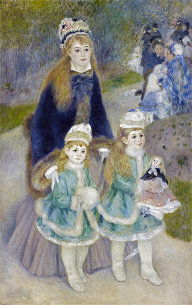 Pierre-Auguste Renoir - Mother and Children (La Promenade)