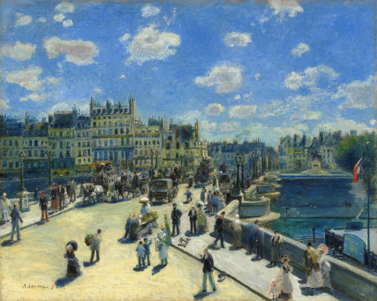 Pierre-Auguste Renoir - Pont Neuf, Paris