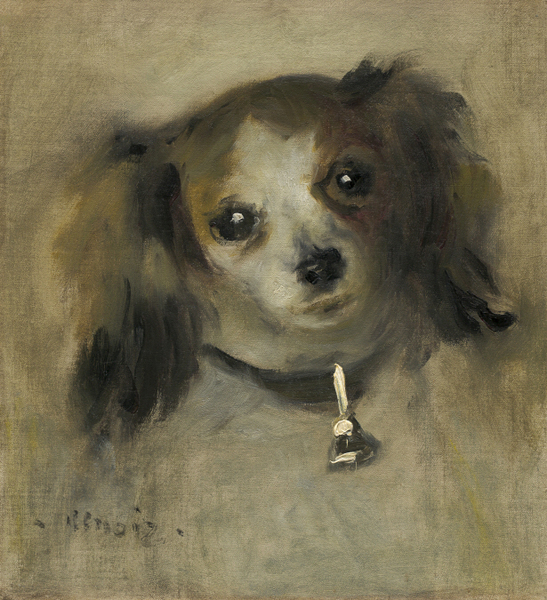 Pierre-Auguste Renoir - Tête de chien