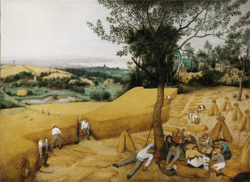 Pieter Brueghel - The Harvesters