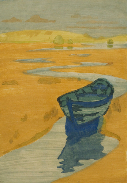 Arthur Wesley Dow - The Derelict (The Lost Boat)  1857–1922
