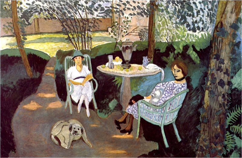 Henri Matisse - Tea in the Garden 1919