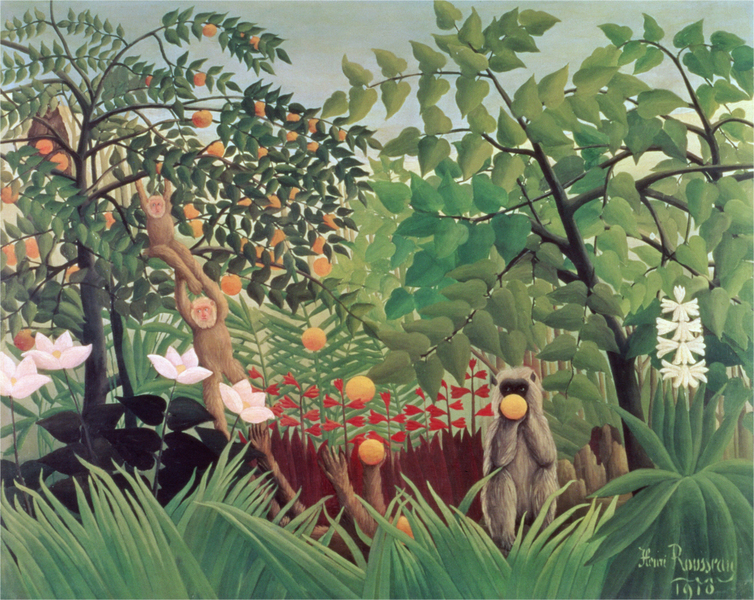Henri Rousseau - Exotic Landscape_1