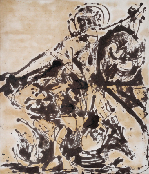 Jackson Pollock - BLACK AND WHITE PAINTING III