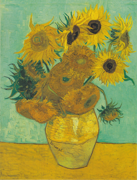 Vincent van Gogh - Still Life - Vase with Twelve Sunflowers