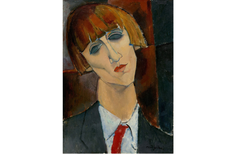 Amedeo Modigliani - Madame Kisling (ca.1917)  1884-1920