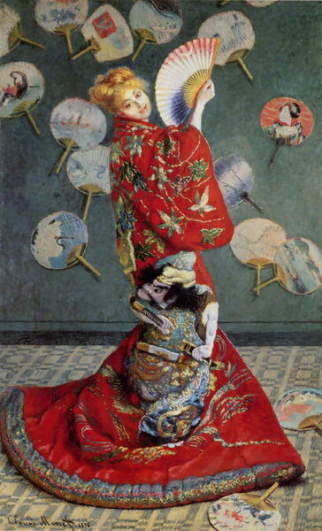 Claude Monet - Madame Monet en costume japonais