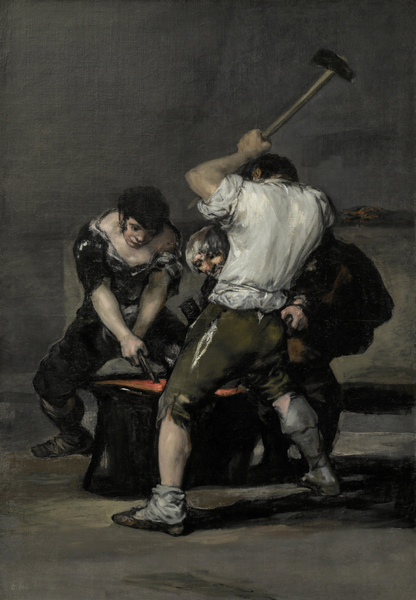 Francisco de Goya - La fragua