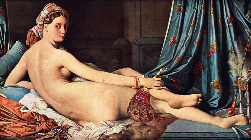 Jean Auguste Dominique Ingres - La  Grande Odalisque(그랑드 오달리스크)