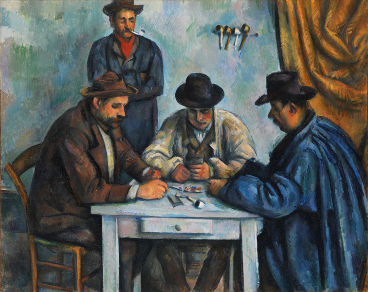Paul Cézanne - The Card Players-1