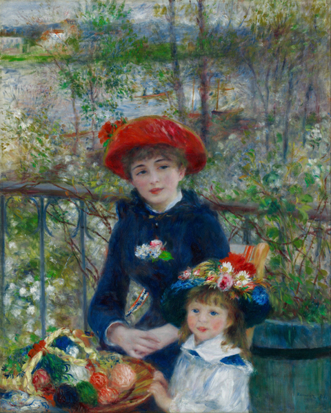 Pierre-Auguste Renoir - Two Sisters(On the Terrace)