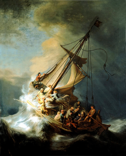 Rembrandt Harmenszoon van Rijn - Christ In The Storm