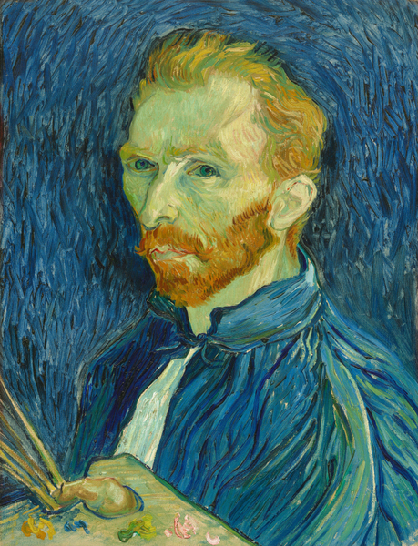 Vincent van Gogh - Zelfportret, 1889 (National Gallery of Art)
