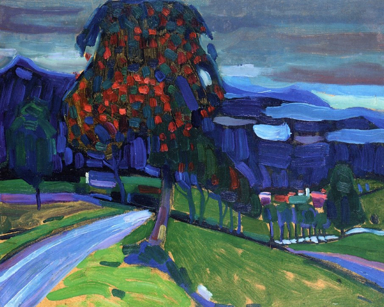 Wassily Kandinsky - Autumn in Murnau