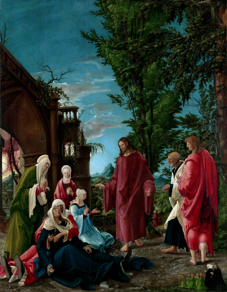 Albrecht Altdorfer - Christ Taking Leave of His Mother