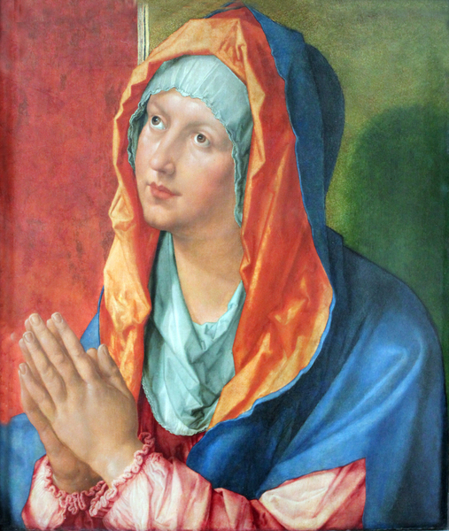 Albrecht Dürer - Betende Maria anagoria