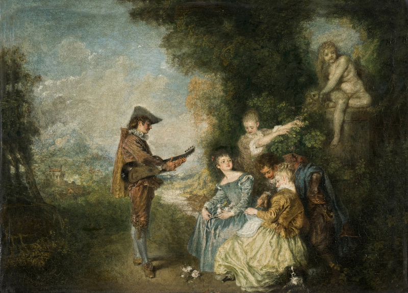 Antoine Watteau - The Love Lesson