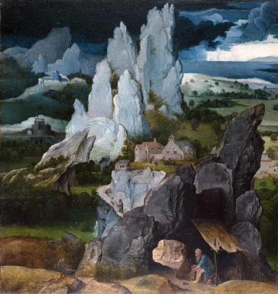 Joachim Patinir - Landscape with Saint Jerome