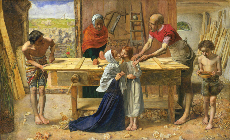 John Everett Millais - Christ in the House of His Parents
