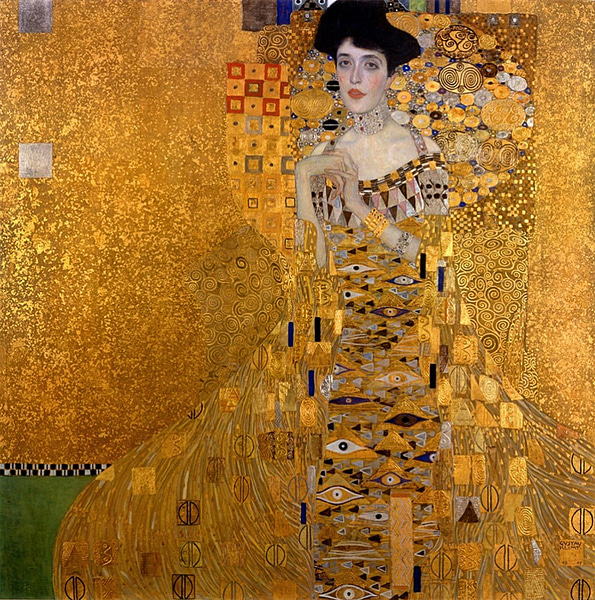Gustav Klimt-Portrait of Adele Bloch Bauer