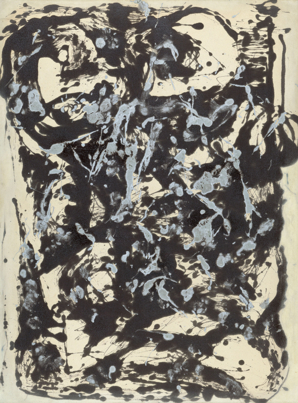 Jackson Pollock - Brown and Silver I