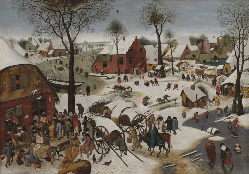 Census at Bethlehem - Workshop Pieter Brueghel the Younger