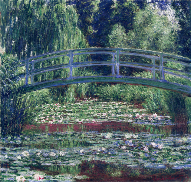 Claude Monet - The Japanese Bridge (The Water Lily Pond)