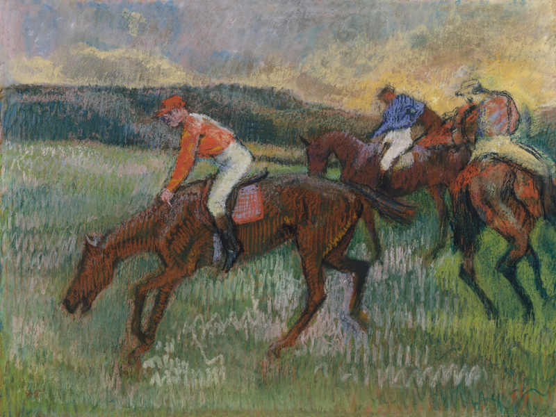 Edgar Degas - Three Jockeys