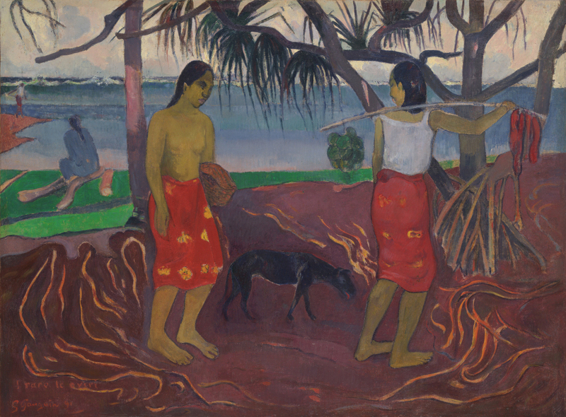 Paul Gauguin - I Raro te Oviri (1891)