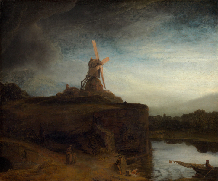 Rembrandt Harmenszoon van Rijn -  The Mill