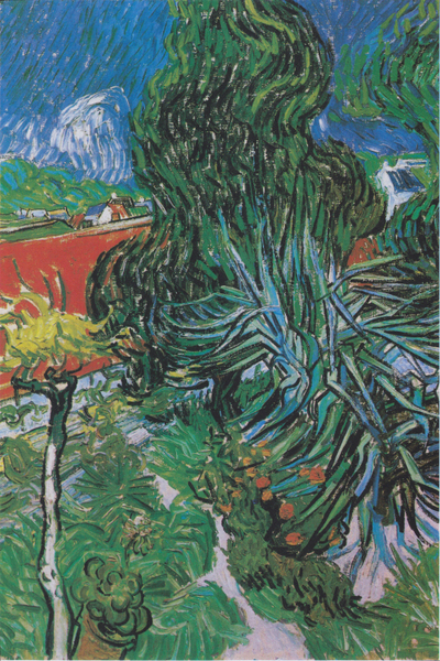Vincent Van Gogh - Der Garten von Doktor Gachet in Auvers