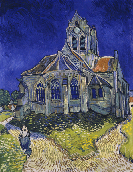 Vincent van Gogh - The Church in Auvers