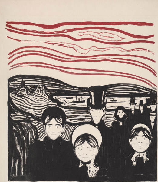 Edvard Munch - Angst (2)