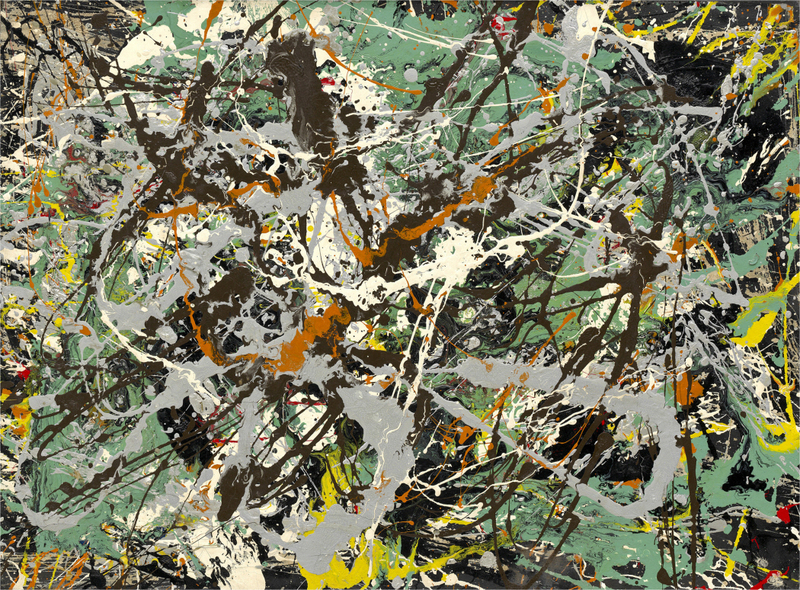 Jackson Pollock - Untitled (Green Silver)